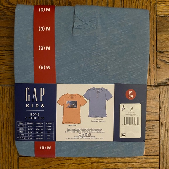 GAP KIds Boys’ 2-pack Tee - Picture 2 of 2